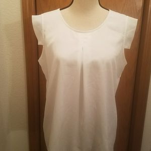 Calvin Klein no sleeve blouse